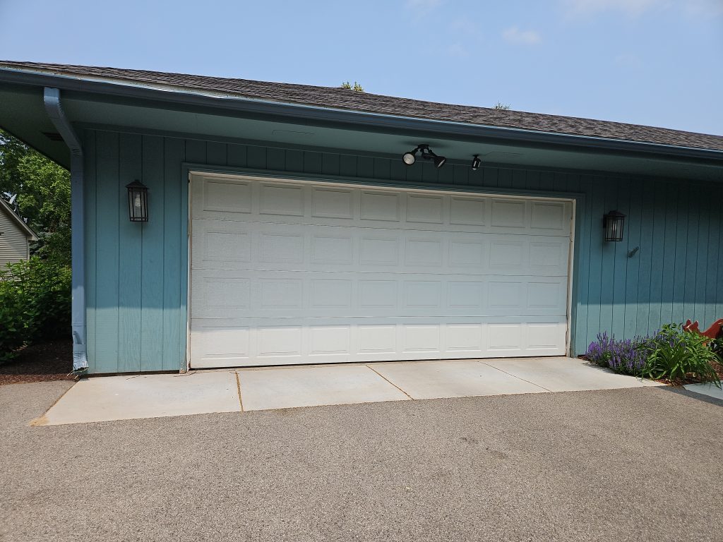 Garage door installation