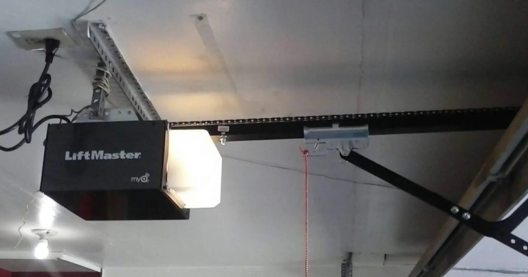 liftmaster garage door light blinking continuously