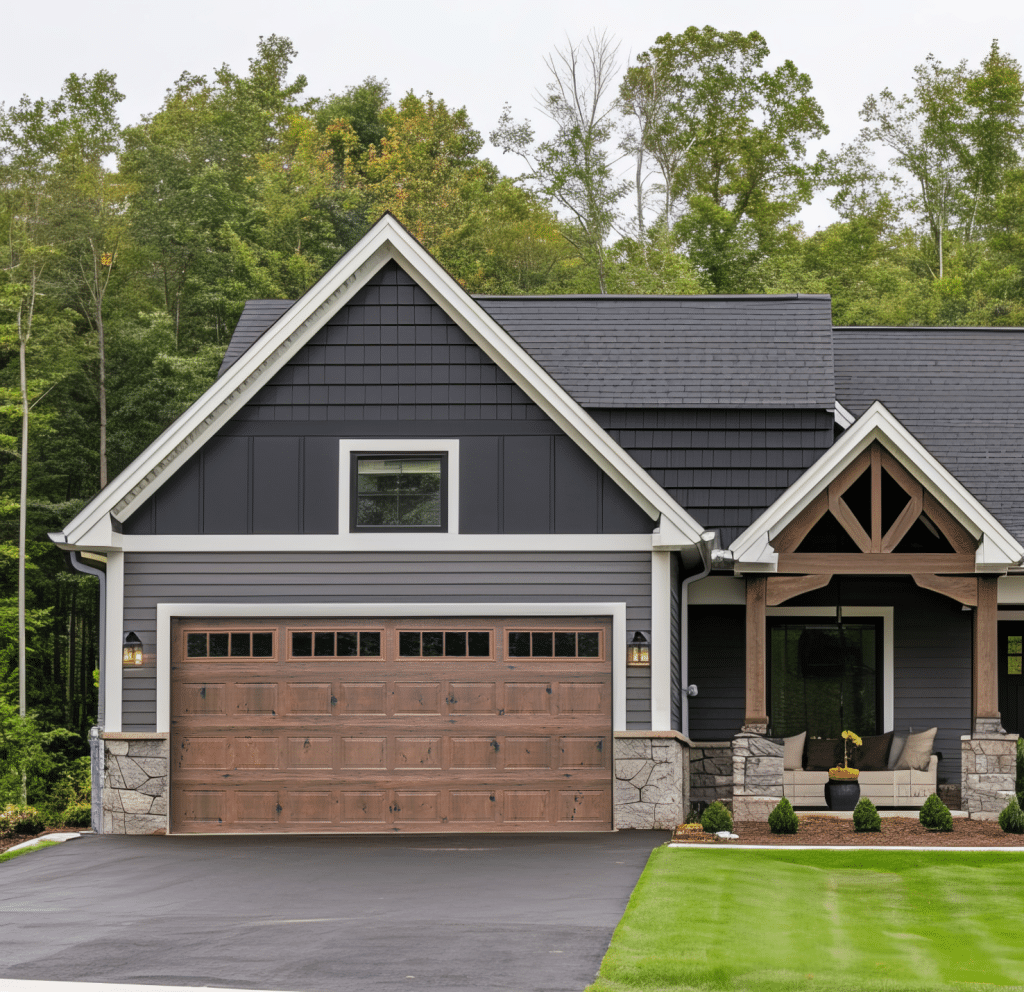 Repaired Garage Door